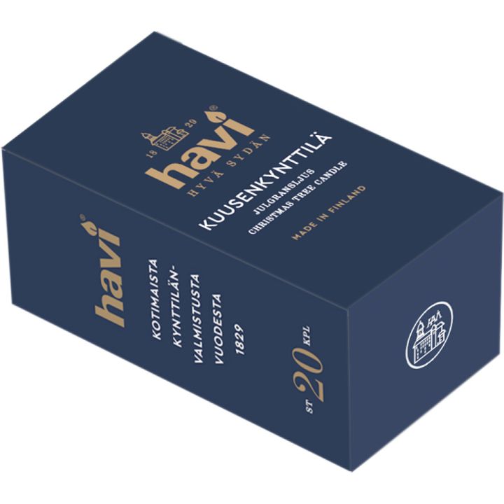 Joulukuusenkynttilä Havi 20 kpl