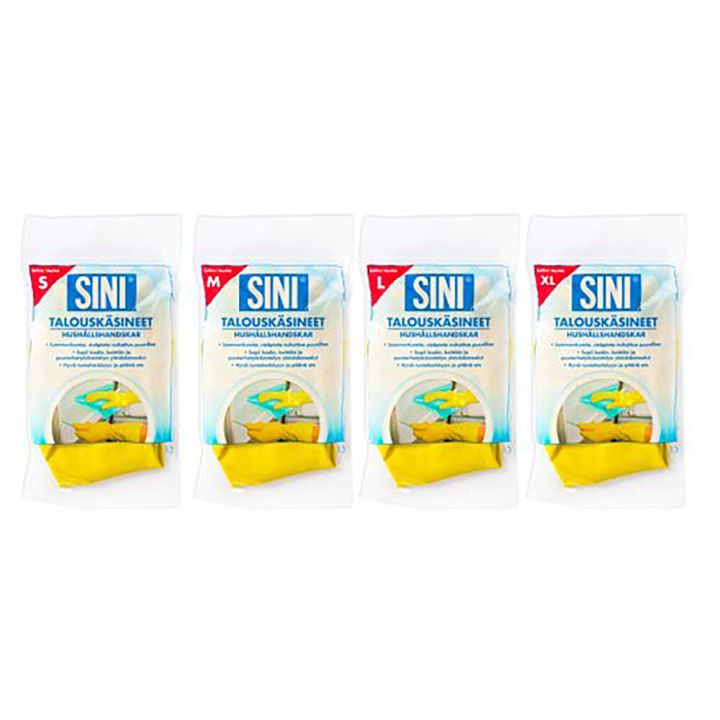 Talouskäsineet Sini XL (9-9,5)