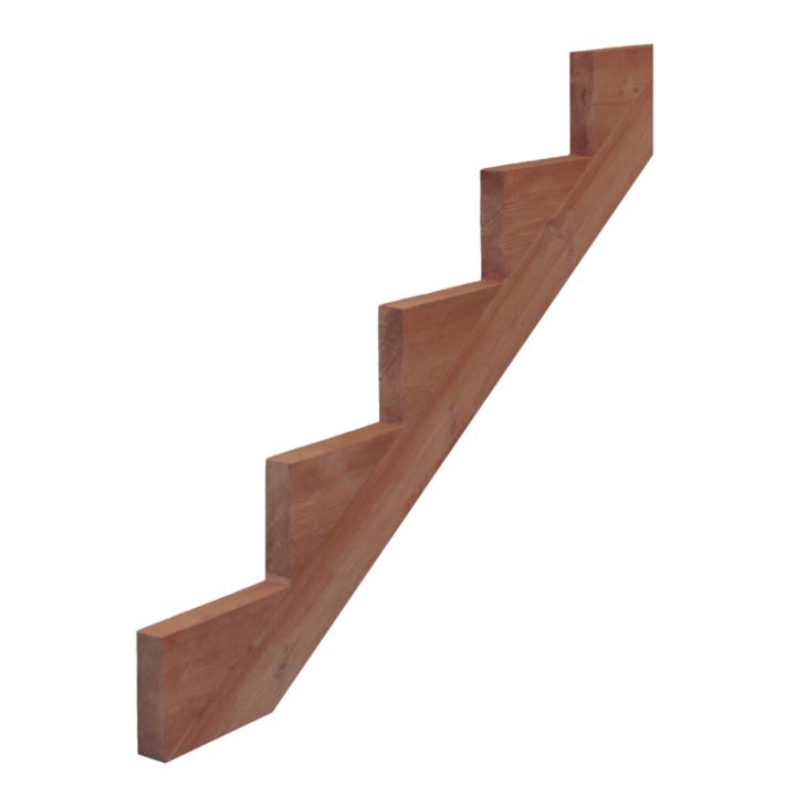 Porrasrunko Hortus 5-askelmaa Painekyllästetty ruskea