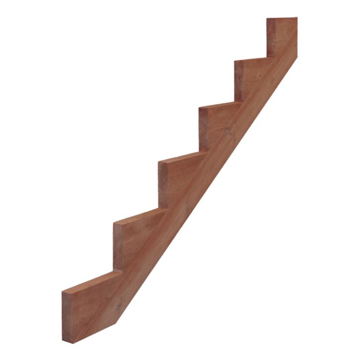 Porrasrunko Hortus 6-askelmaa Painekyllästetty ruskea