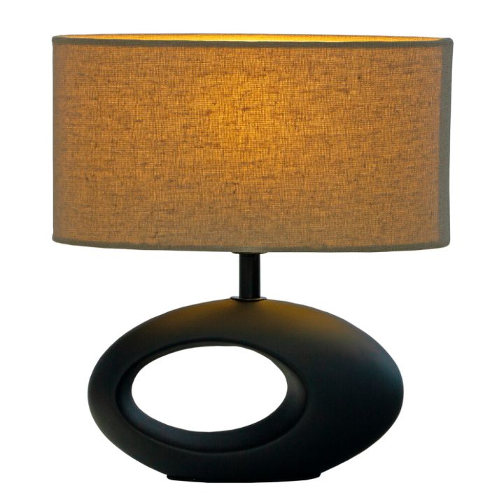 Pöytävalaisin Aneta Olina musta/ruskea 24 cm