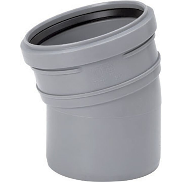 Muhvikulma Uponor 75 x 15°, Harmaa