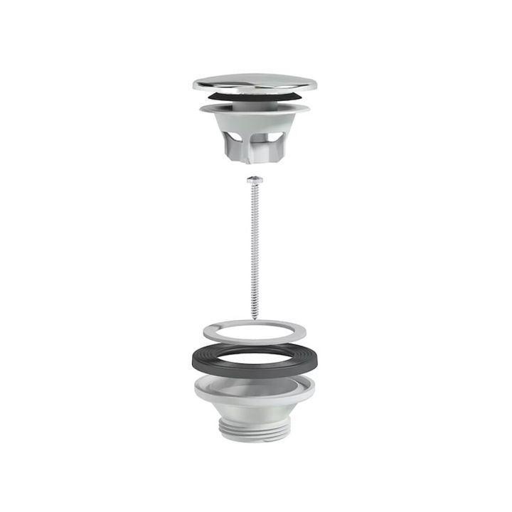 Pop-Up pohjaventtiili Prevex 135344 Kromi 63 mm 1¼"