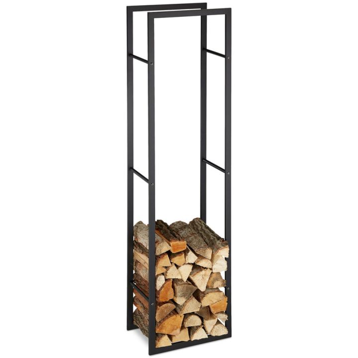 Halkoteline HTT musta korkea 45 x 30 x 170 cm