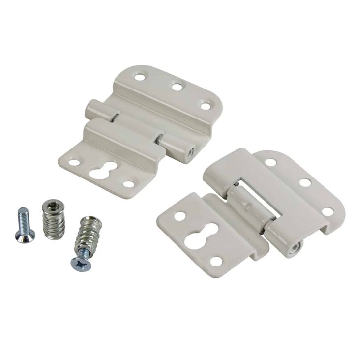 Lehtisarana Pisla 602 teräs/valkoinen 70 x 50 mm 2 kpl