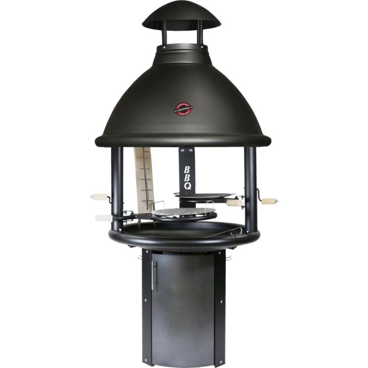 Kotakeittiö Muurikka BBQ 80 korkea musta