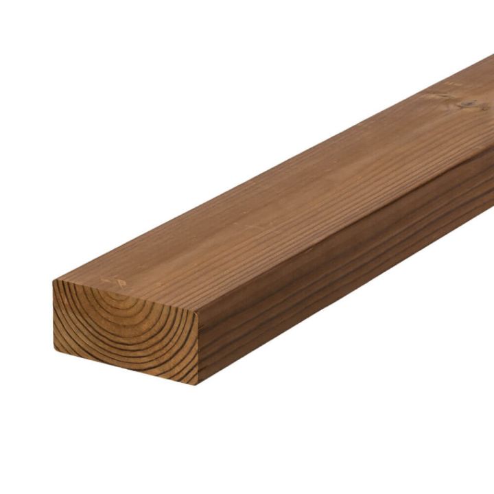 Lämpöpuu Lunawood SHP Thermo-D höylätty 42 x 92 mm (per metri)