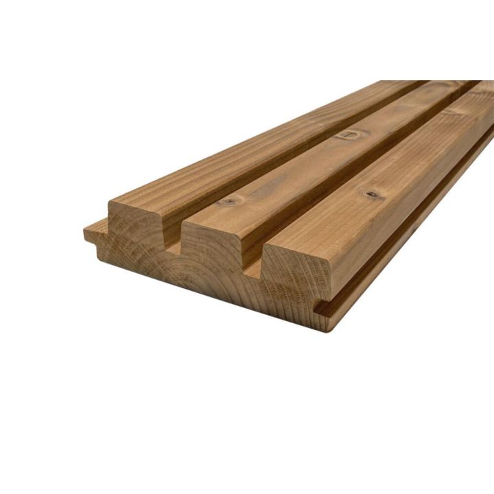 Ulkoverhouspaneeli Luna Triple Shadow 32x140 mm (per metri)