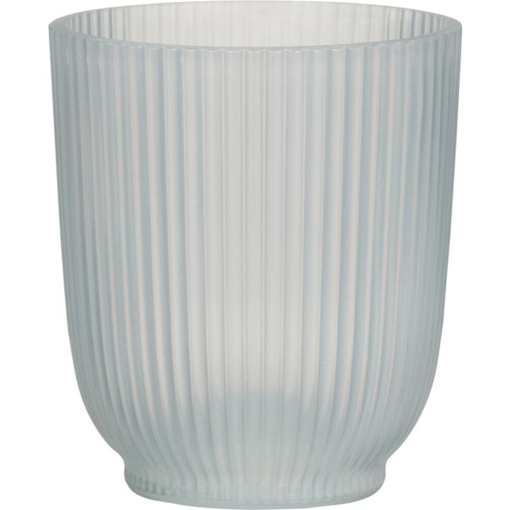 Orkidearuukku frosted 15 cm valkoinen