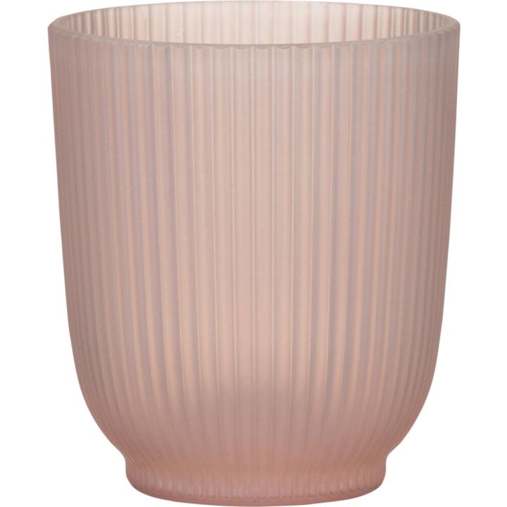 Orkidearuukku frosted 15 cm vaaleanpunainen