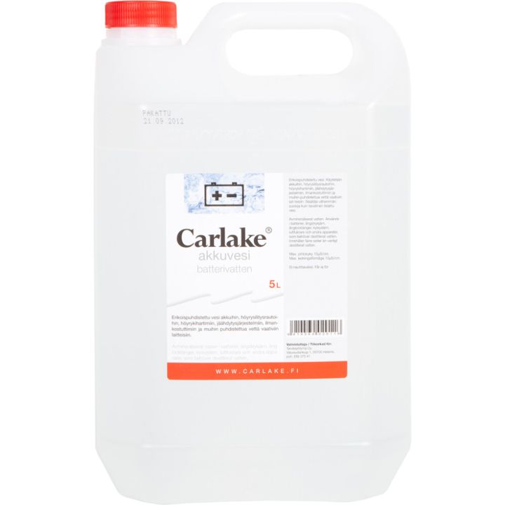 Akkuvesi Carlake 5 l