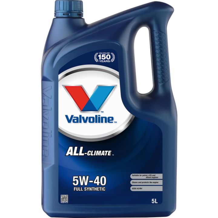 Moottoriöljy Valvoline All Climate 5W-40 5 l