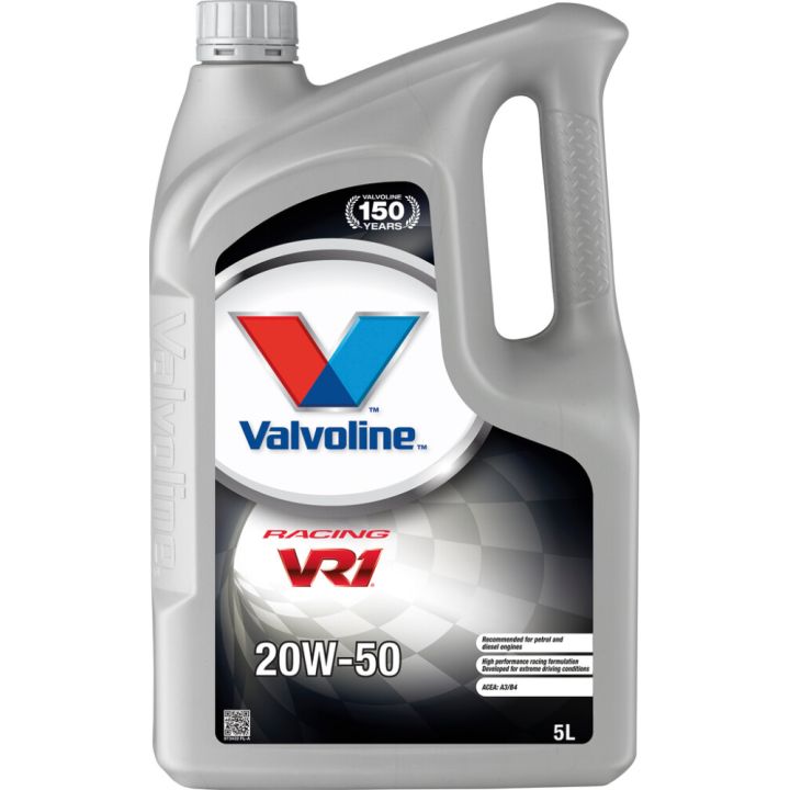 Moottoriöljy Valvoline VR1 Racing 20W-50 5 L