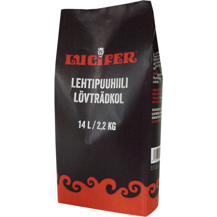 Lehtipuuhiili Lucifer 14 l
