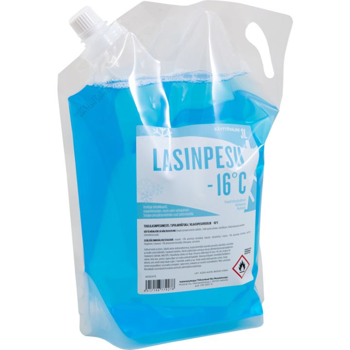Lasinpesuneste 3 l -16 °C