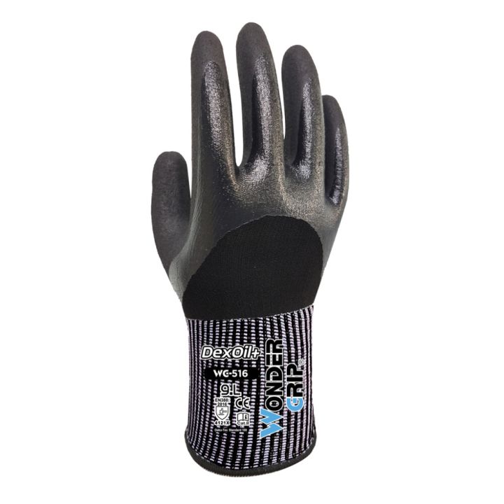 Työkäsine Wonder Grip WG-516 Dexoil+