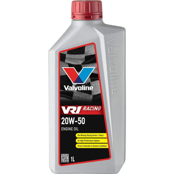Moottoriöljy Valvoline VR1 Racing 20W-50 1 l
