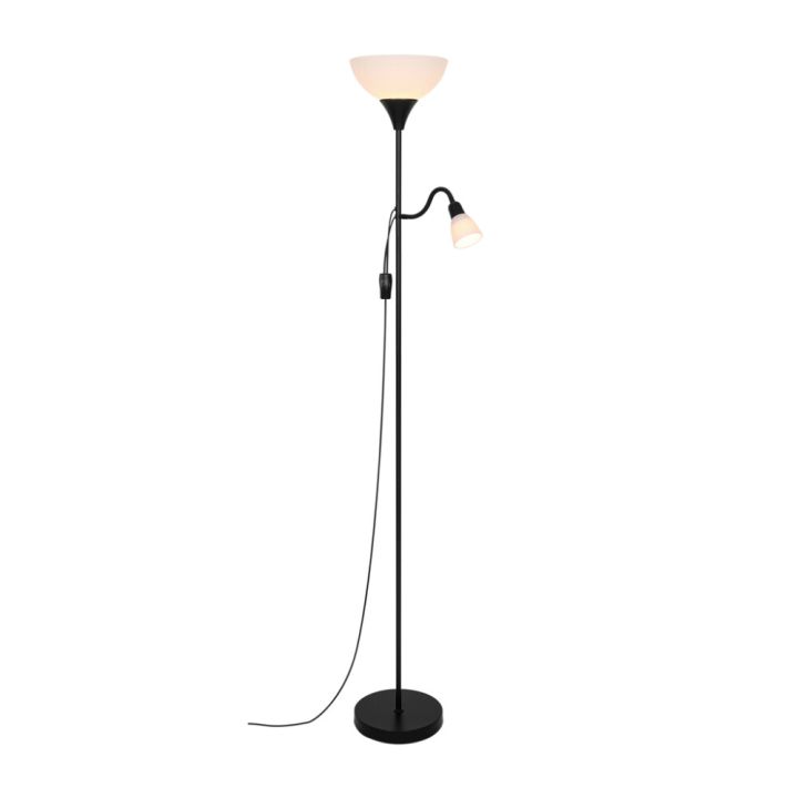 Lattiavalaisin Nordlux Lauria musta 178 cm
