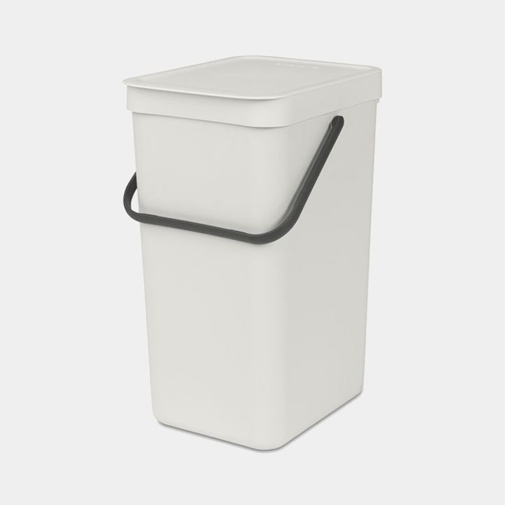 Roska-astia Brabantia Sort&Go 16 l Vaaleanharmaa