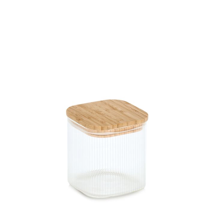 Lasinen säilytysastia Zeller metallikansi 0,72 l