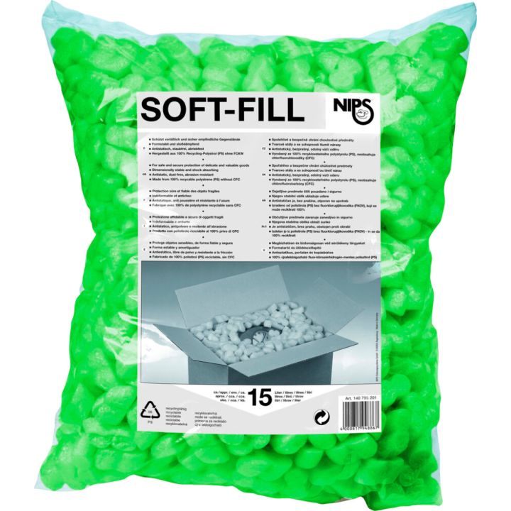 Pakkausrouhe Soft 15 L