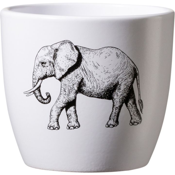 Miniruukku Safari elefantti 10 cm