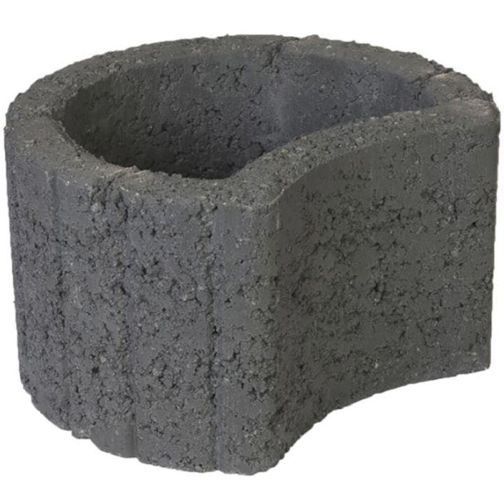 Ontelokivi 20 x 28 x 35 cm Antrasiitti