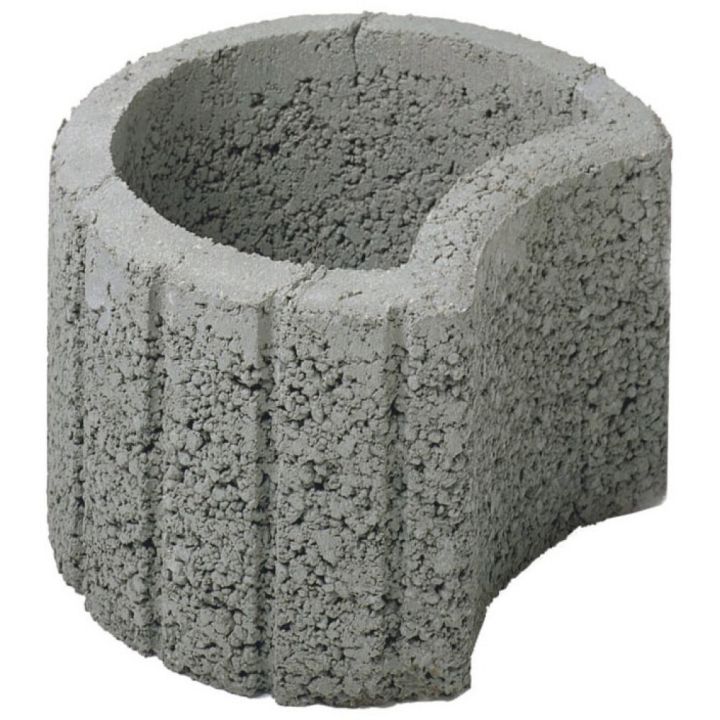 Ontelokivi 20 x 28 x 35 cm Harmaa