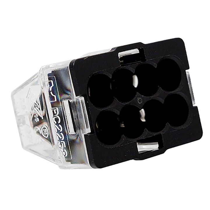 Rasialiitin Voltomat musta 8 x 2,5 mm² 50 kpl/pkt