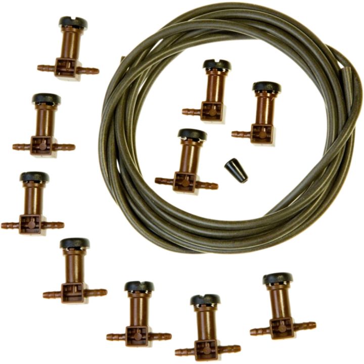 Tippusuuttimet Blumat 10 kpl ja letku 2 m