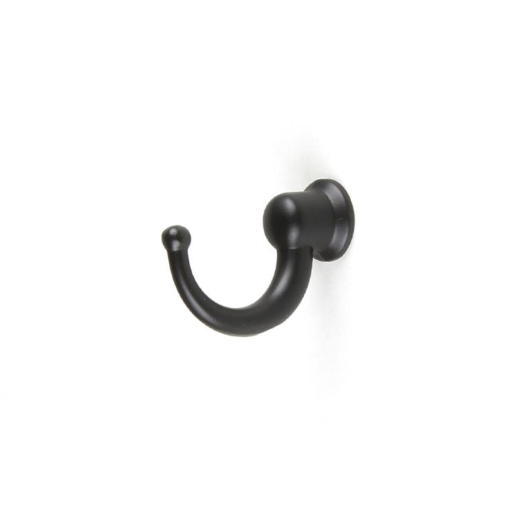 Koukku REI musta liimattava 29 mm