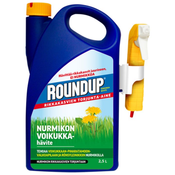 Voikukkahävite Roundup nurmikolle 2,5 l