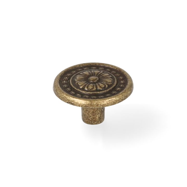 Nuppi REI antiikkimessinki 30 mm