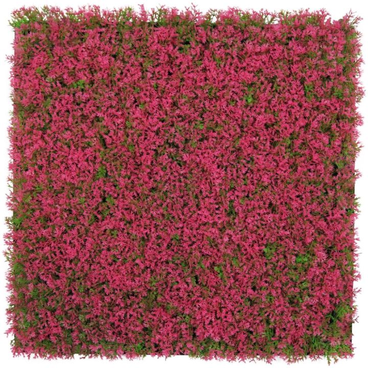 Seinäpaneeli Jangal Pink Design Grass 52 x 52 cm