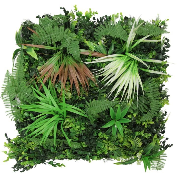 Seinäpaneeli Jangal Exotic Mixed Flora 52 x 52 cm