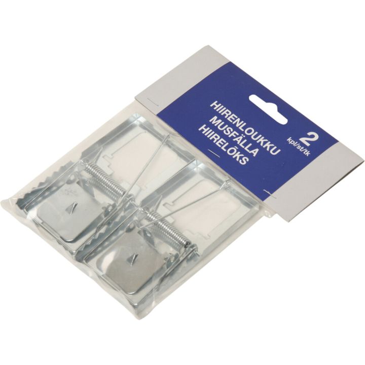 Hiirenloukku 9,5 x 5 cm 2 kpl