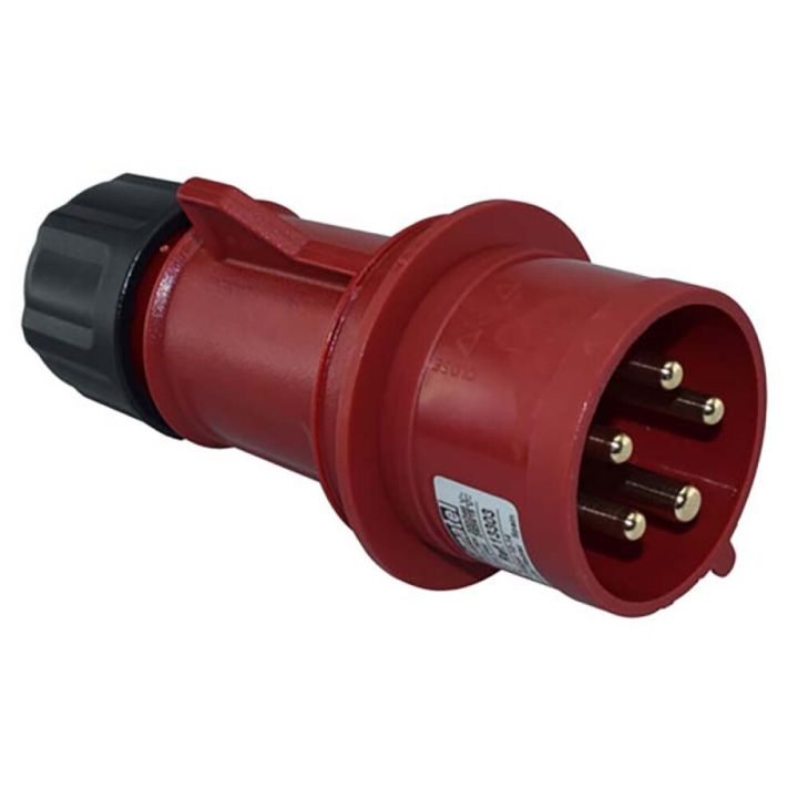 Voimapistotulppa Famatel 5-napainen 32A 400 V