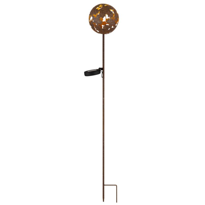Solar Globo valopallo vaahtera ruosteen värinen Ø 12 cm
