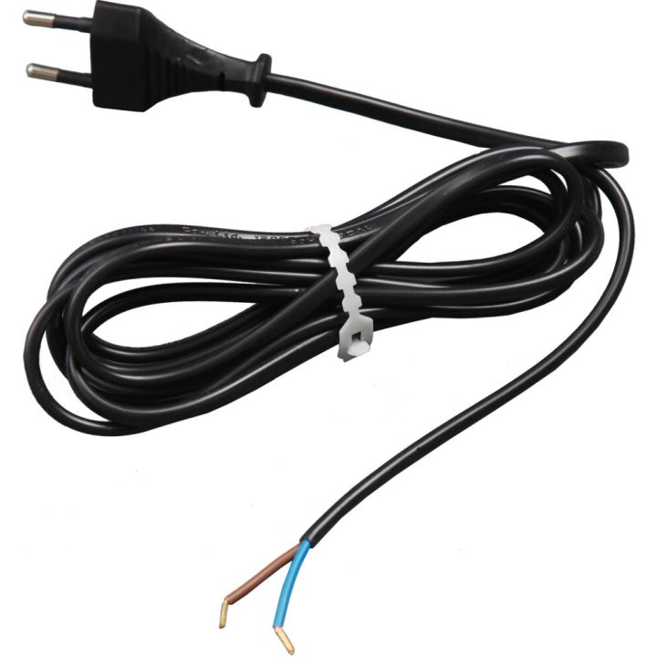 Pistotulppajohto Harju 2,5 m Musta