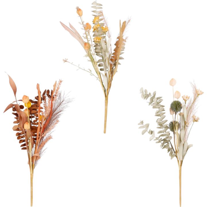 Silkkikasvi kukkakimppu 40 cm lajitelma