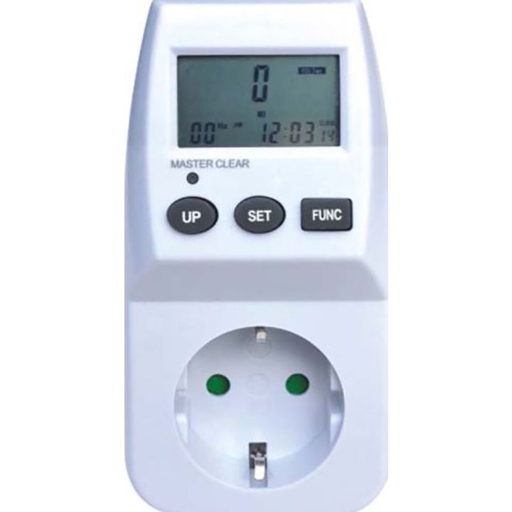 Energiankulutusmittari Harju 16 A valkoinen