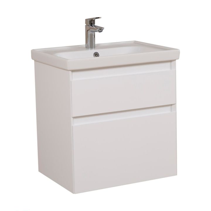 Allaskaappi Aqua Rodos Elite mattavalkoinen 60 cm