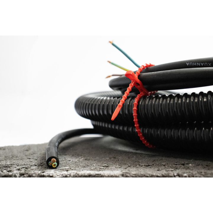 Johdinside Harju Punainen 120 x 3,5 mm 10 kpl