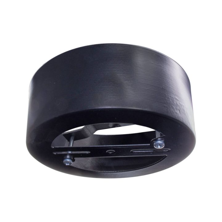 Valaisinasennusadapteri SteelyDesign musta Ø 14 cm