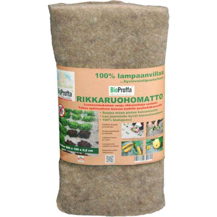 Rikkaruohomatto BioProffa 2x1 m