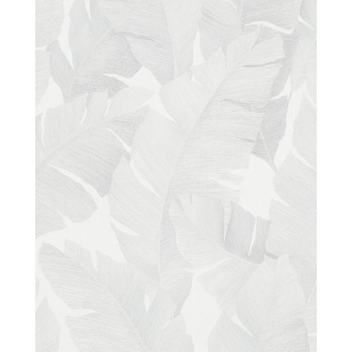 Kuitutapetti Avalon Lehti Vaaleanharmaa