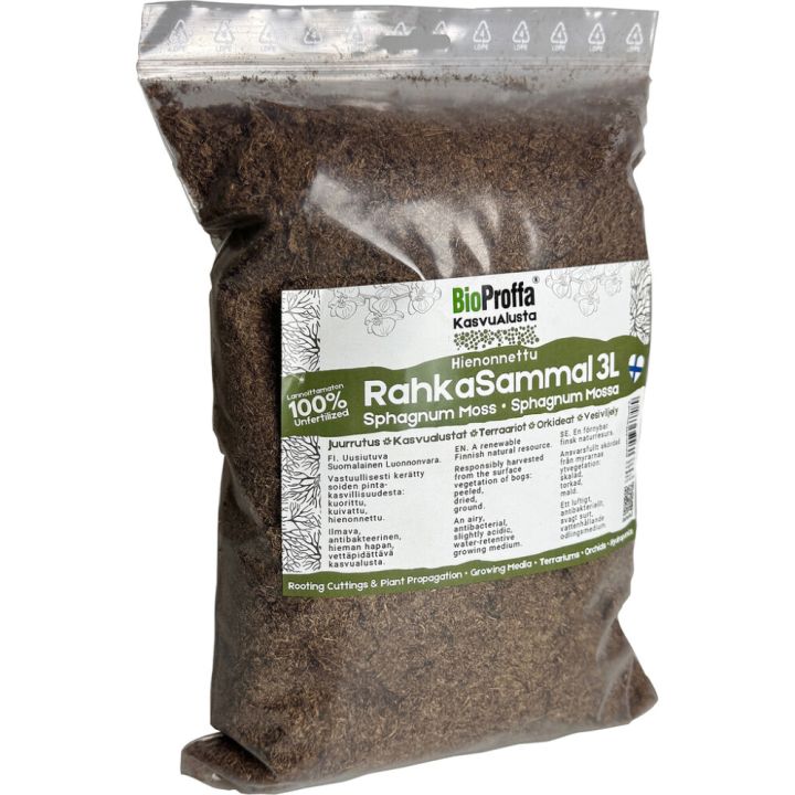 Rahkasammal Bioproffa 3 l kotimainen hienonnettu