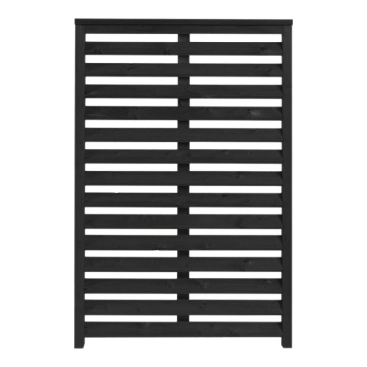 Aitaelementti Funkis musta 80 x 120 cm