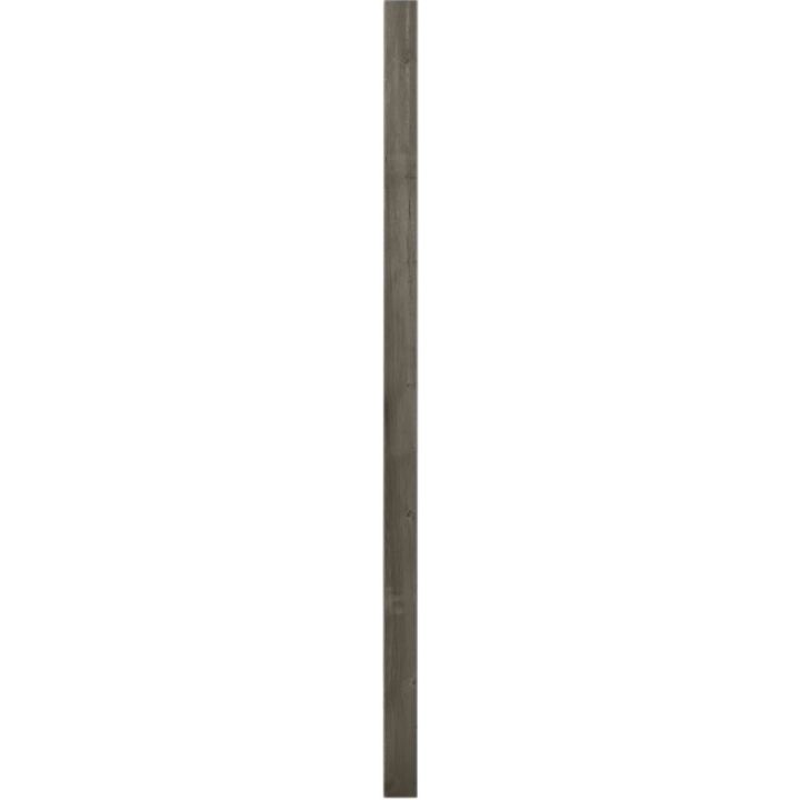 Aitatolppa Plus Funkis musta 6,8 x 6,8 x 188 cm