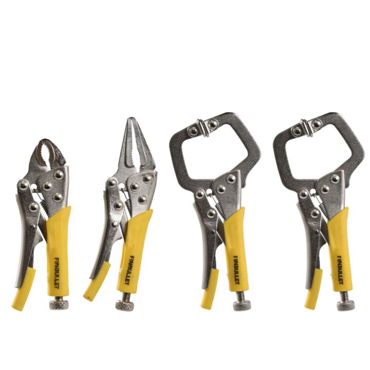 Lukkopihtisarja Finbullet 100 mm ja 125 mm 4-os.